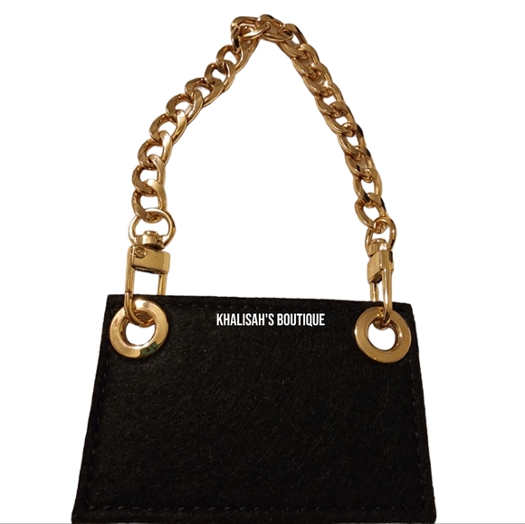 WOC Conversion Kit 3 Variety Gold CHAINS STRAP REPLACEMENT FOR Chanel, YSL, & LV - Picture 6 of 9